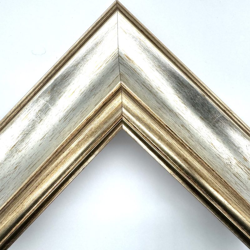Cornice da tela  oro foglia  argento  art. 006FAF