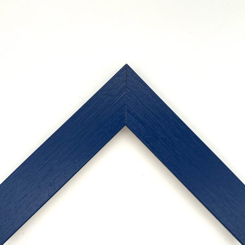 Cornice piatta colorato poro aperto stampato blu  art. 1335ST40AB632K