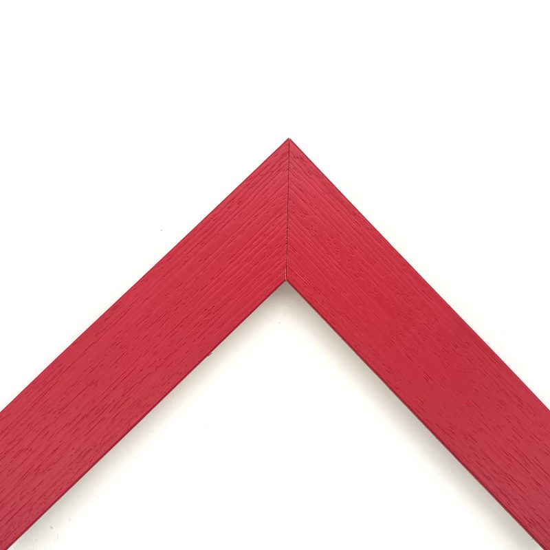 Cornice piatta colorato poro aperto stampato rosso  art. 1335ST40AB634K