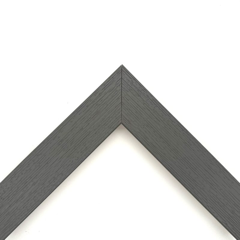 Cornice piatta colorato poro aperto stampato grigio  art. 1335ST40AGRISK