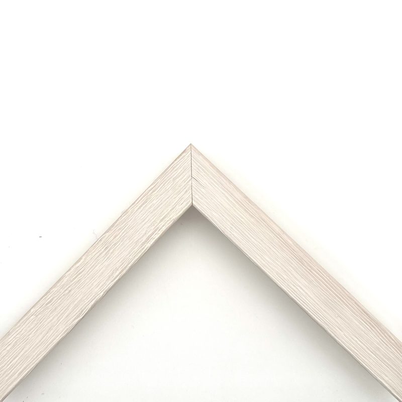 Cornice a cassetta colorato graffiata  bianco  art. 2031ALIMEDGR