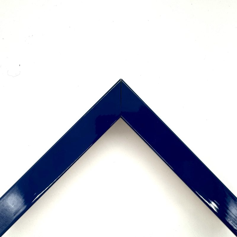 Cornice a cassetta colorato laccato luc  blu  art. 2031F10040