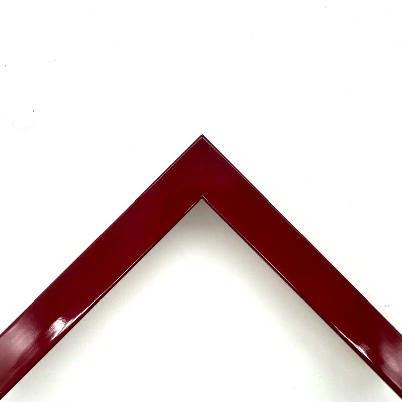 Cornice a cassetta colorato laccato luc  rosso  art. 2031F10050