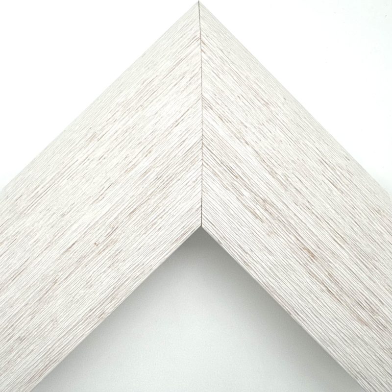 Cornice per tela  graffiata  bianco  art. 219MAB050GR