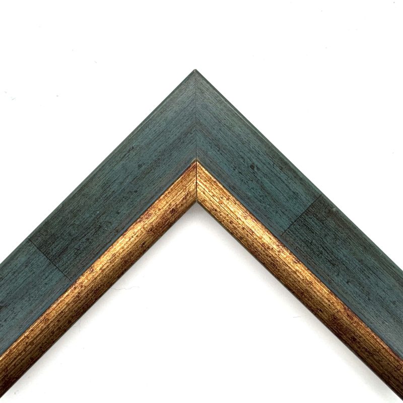 Cornice  pellicola  azzurro-oro  art. 223RF621DLF7