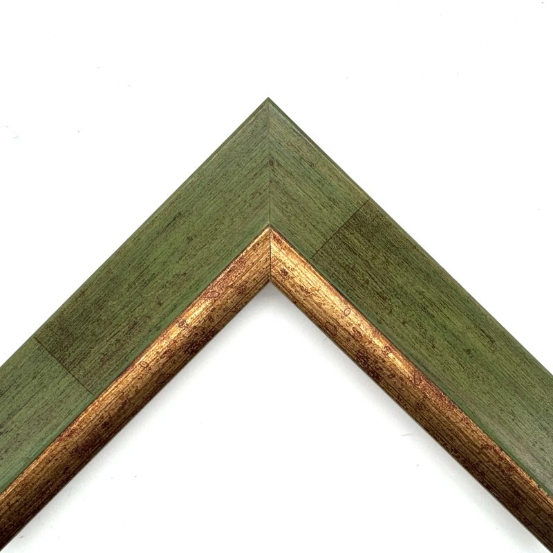 Cornice  pellicola  verde-oro  art. 223RF622DLF7