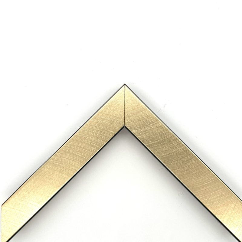 Cornice piatta  pellicola  oro  art. 25153