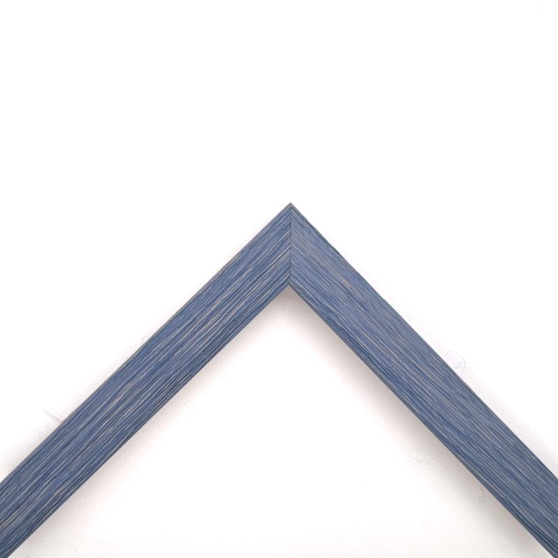 Cornice piatta colorato graffiata  blu  art. 28AB197GR