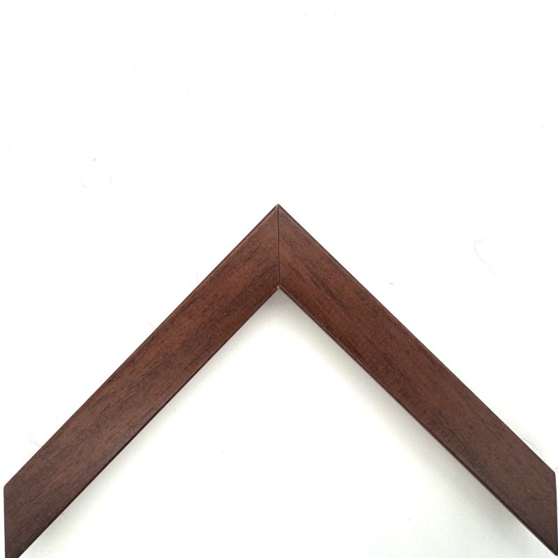 Cornice piatta colorato laccato opaco anilina noce  art. 28AB753OP