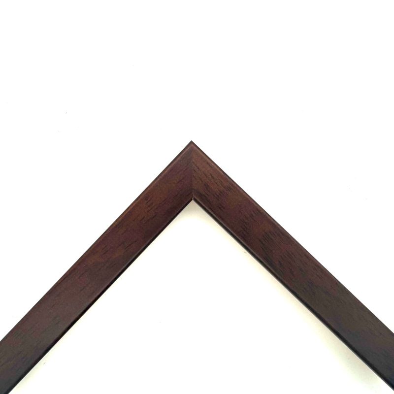 Cornice piatta colorato laccato opaco anilina noce  art. 28AB754OP