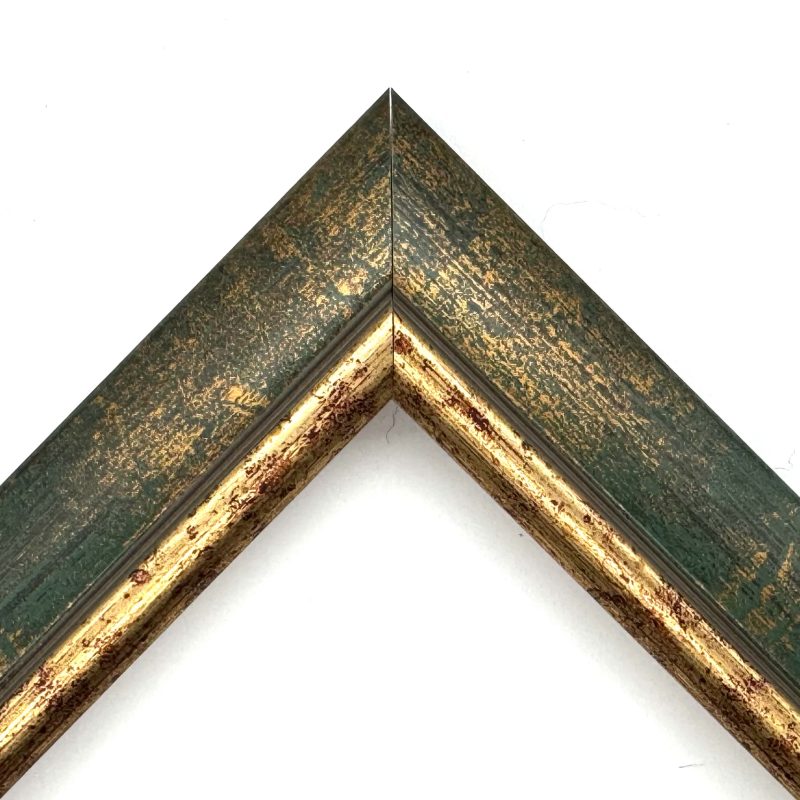 Cornice  pellicola  verde-oro  art. 39644H