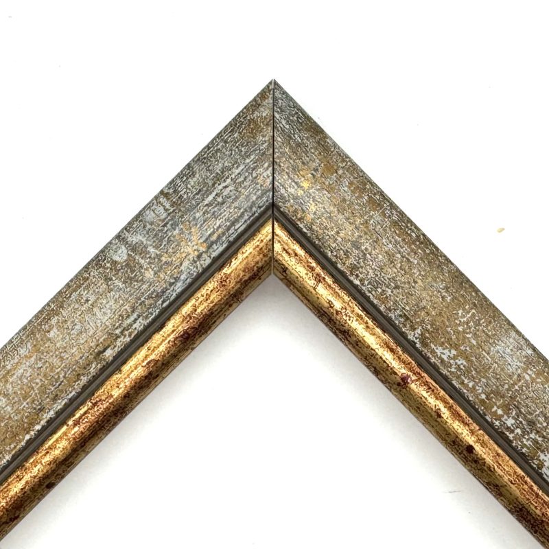 Cornice  pellicola  avorio-oro  art. 396AVH