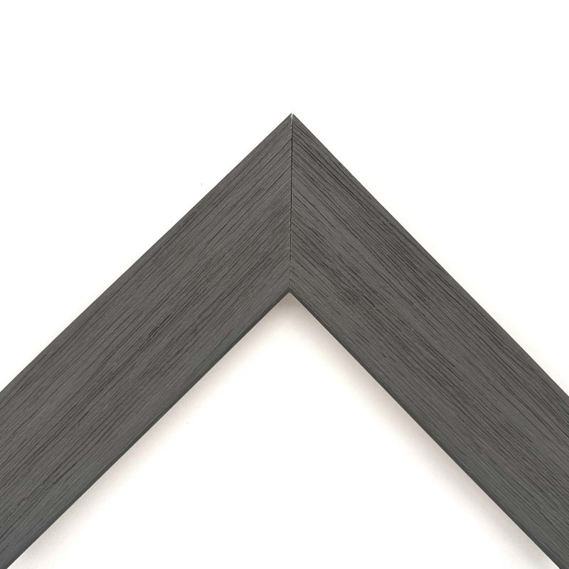 Cornice piatta  graffiata  grigio  art. 40RGRISGR