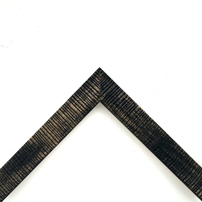 Gold-black ethnic embossed texture films mouldings  art. 427STA22GS