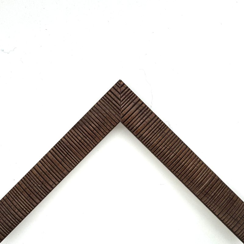 Cornice colorato poro aperto stampata marrone  art. 427STAB016