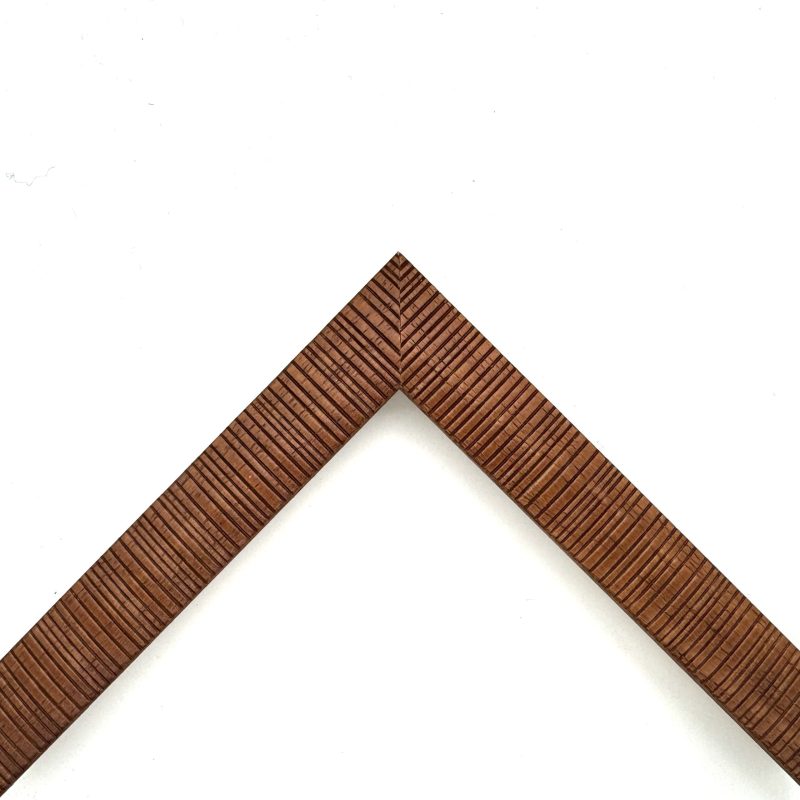 Cornice colorato poro aperto stampata marrone  art. 427STAB017