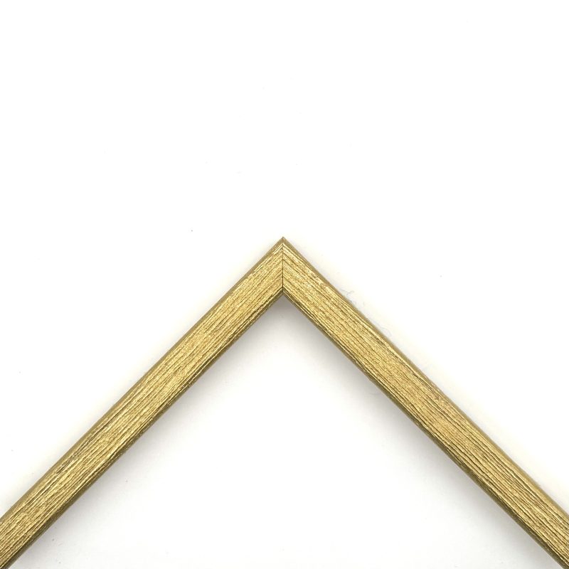 Cornice colorato graffiata  oro  art. 453AB771GR