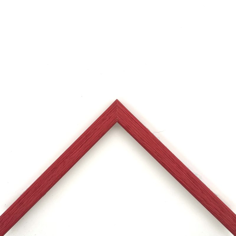 Cornice colorato graffiata  rosso  art. 453AB814GR