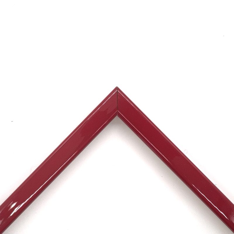 Cornice colorato laccato luc  rosso  art. 453F310