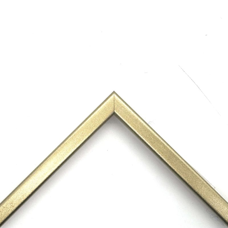 Gold coloured  matte lacquered mouldings  art. 453FGOLDMETAL