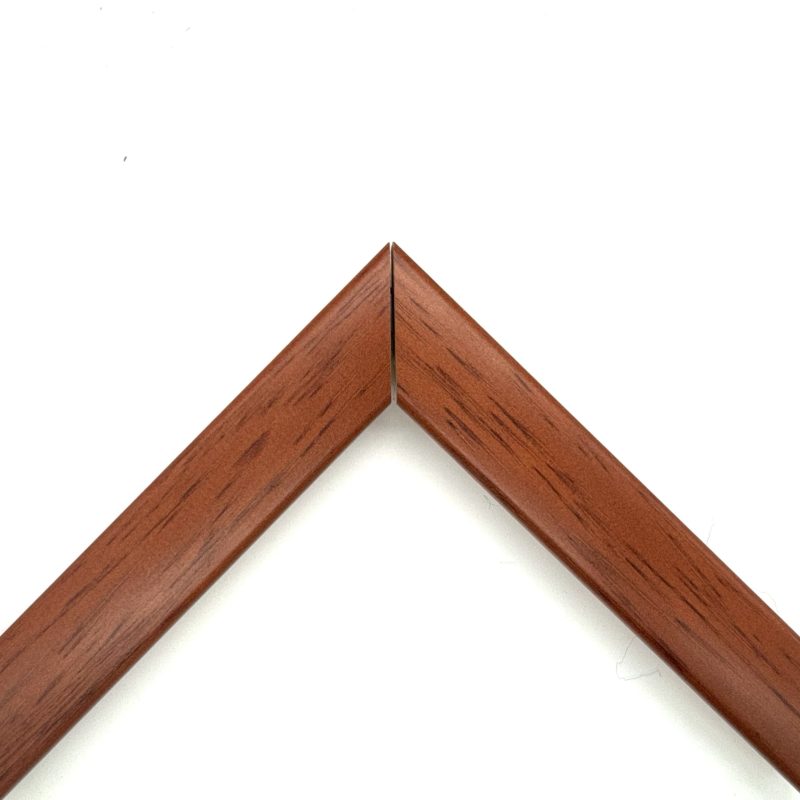 Cherry coloured smooth finish matte lacquered mouldings  art. 454CILIEGOP