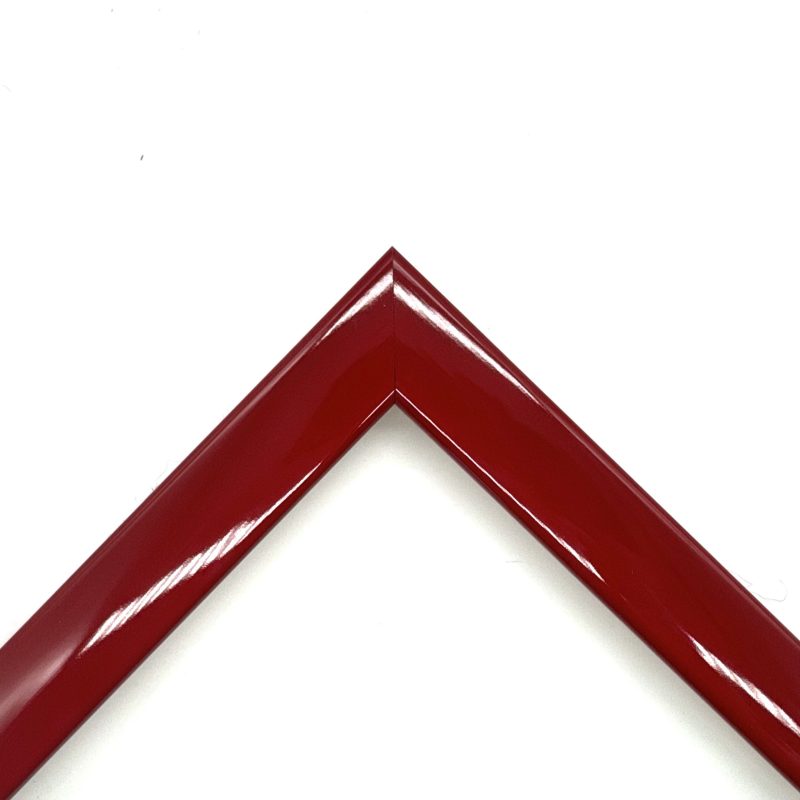 Cornice colorato laccato luc  rosso  art. 454F310