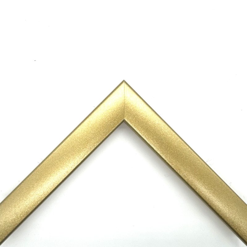 Gold coloured  matte lacquered mouldings  art. 454FGOLDMETAL