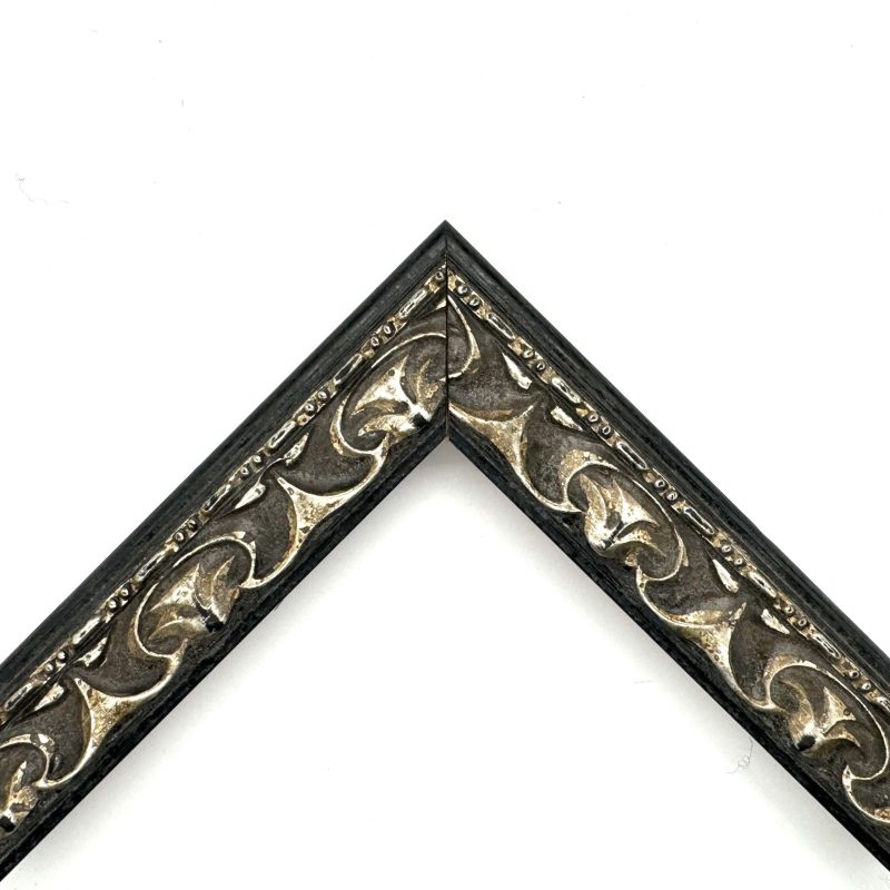 Cornice  oro macchina  nero-arg  art. 491A0022A