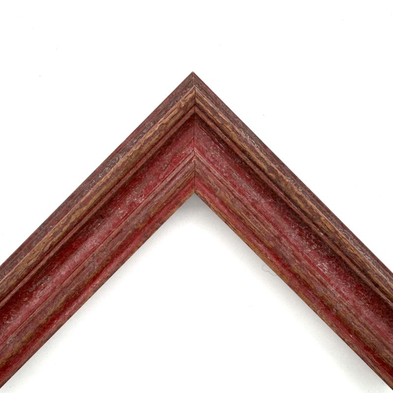 Cornice sagomata  oro macchina  rosso  art. 52810233