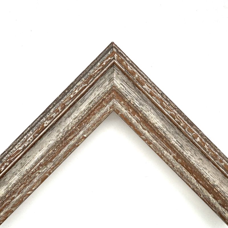 Cornice sagomata  oro macchina  bianco  art. 52810239