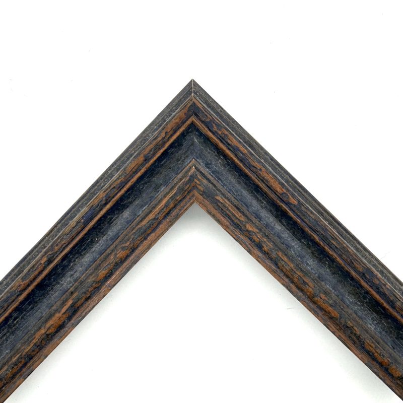 Cornice sagomata  oro macchina  blu  art. 52810255