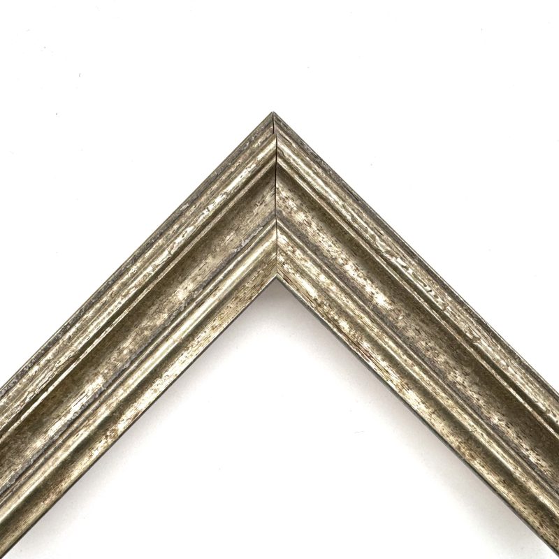 Cornice sagomata  oro macchina  argento  art. 528ARG