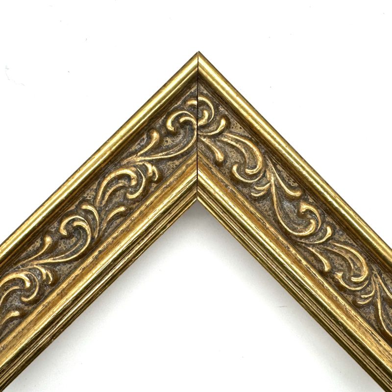 Gold  brushed foil mouldings  art. 558PAORO