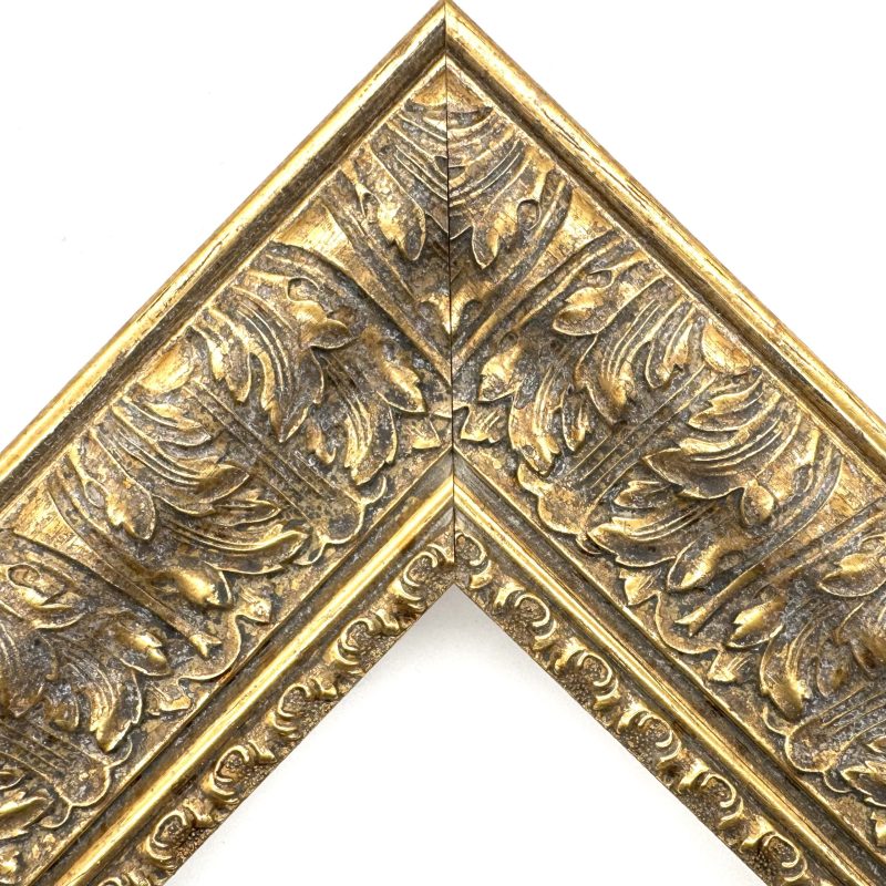 Cornice  oro macchina pastellato oro  art. 559PAORO