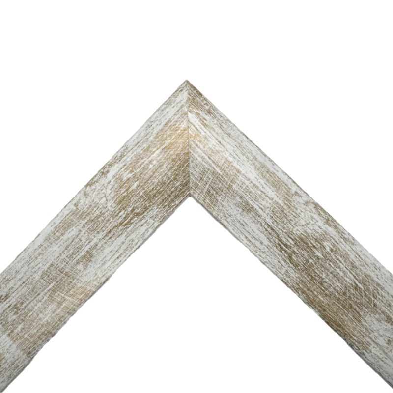 Cornice da tela  pellicola  bianco-oro  art. 93R3MAB050B778