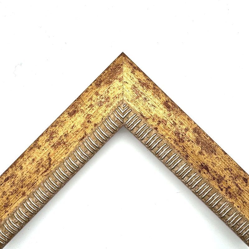 Gold  brushed films mouldings  art. 93R6FP2GOFF