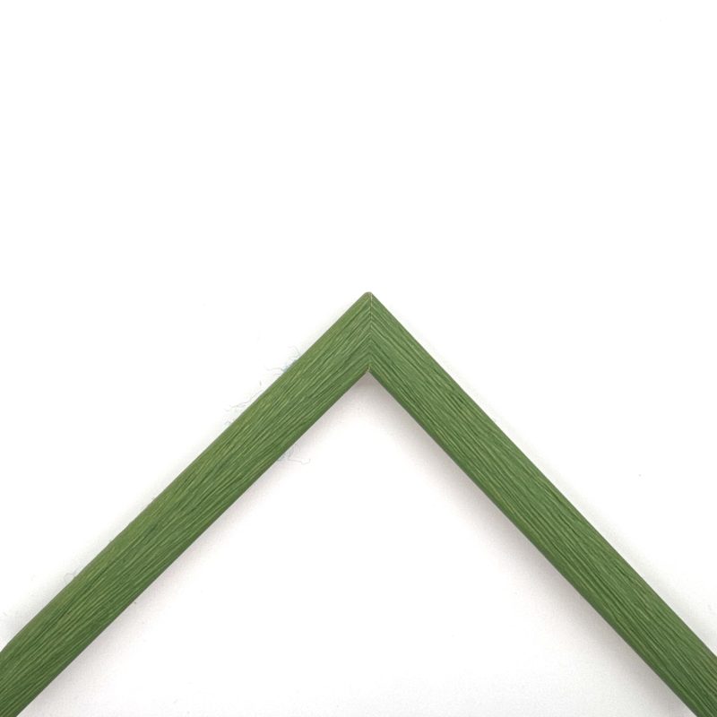 Green  coloured scratched mouldings  art. TONDA13GR