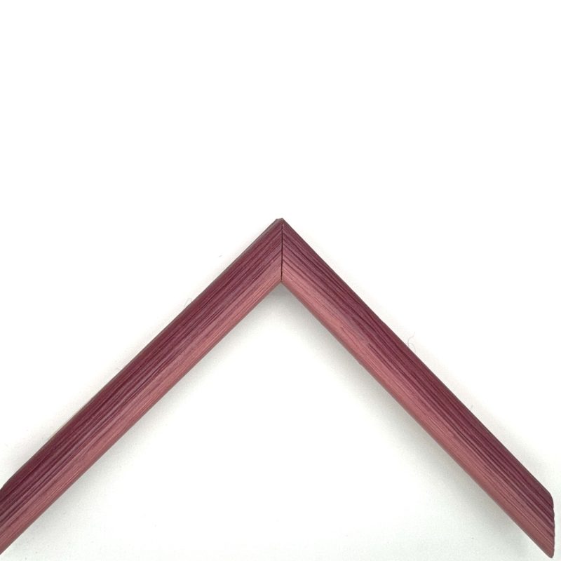 Cornice  graffiata colorato rosso  art. TONDARRGR