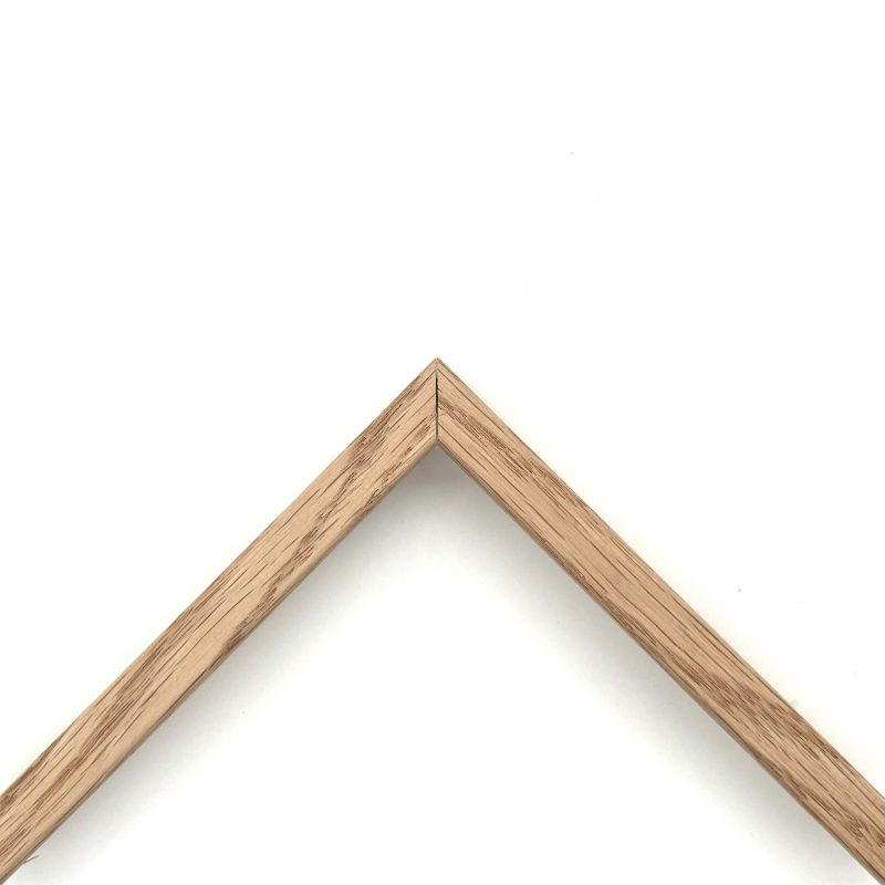 Cornice a cassetta  grezzo rovere legno  art. 1322OAK