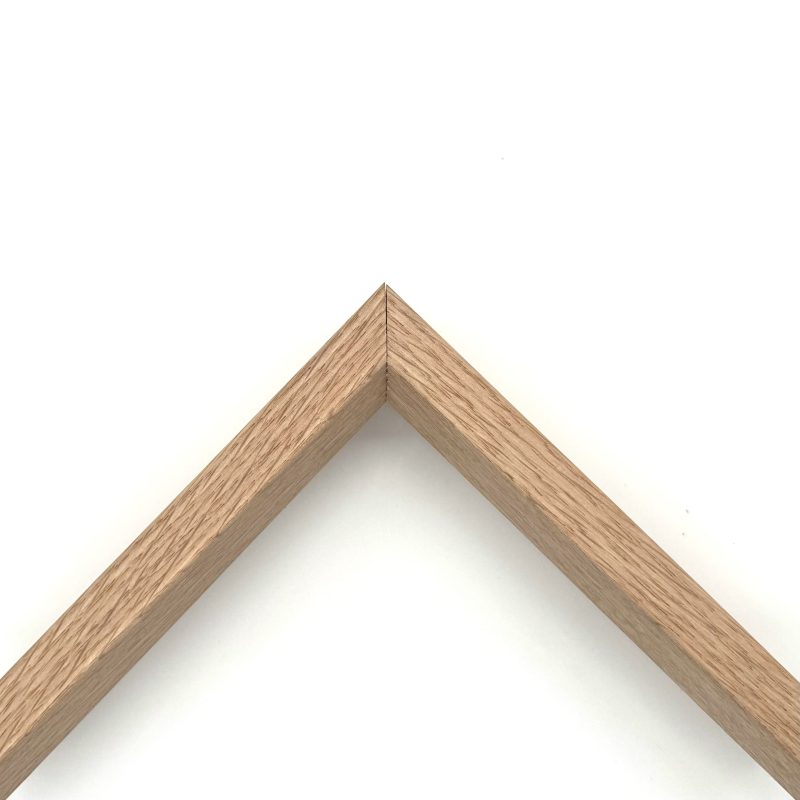 Cornice a cassetta  grezzo rovere legno  art. 2035OAK