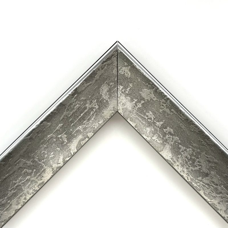 Silver  embossed films mouldings  art. 568MRA001