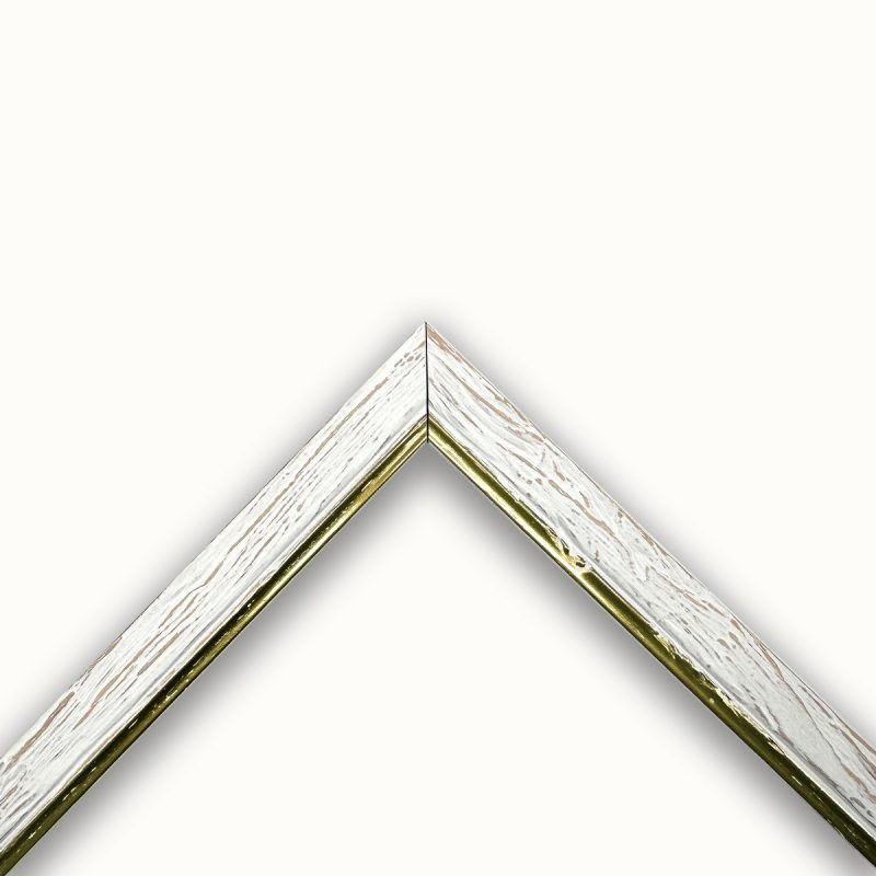 Cornice stampato poro aperto filo oro bianco-filo-oro  art. 093RFSTB0502