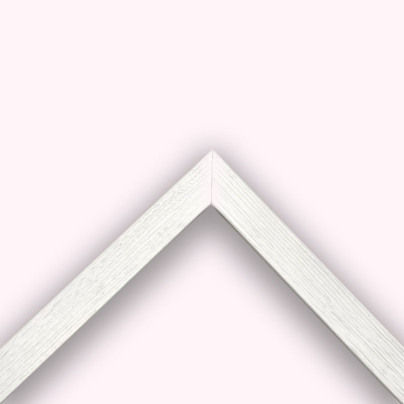Cornice piatta  poro aperto stampato bianco  art. 1318ST40AB050K