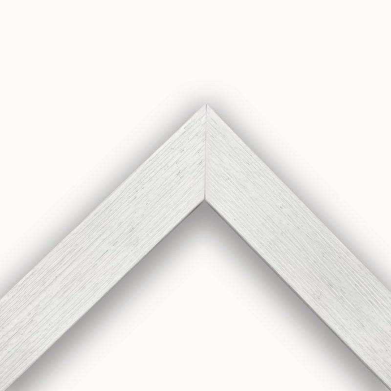Cornice piatta  poro aperto stampato bianco  art. 1335ST40AB050K