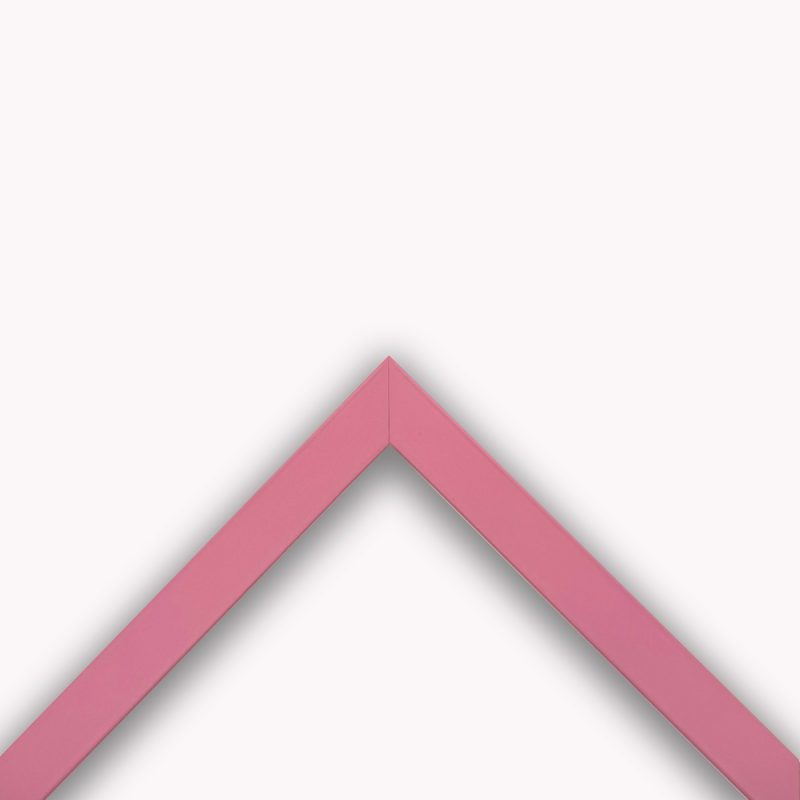 Cornice a cubotto colorato laccato opaco  rosa  art. 1515FB803OP