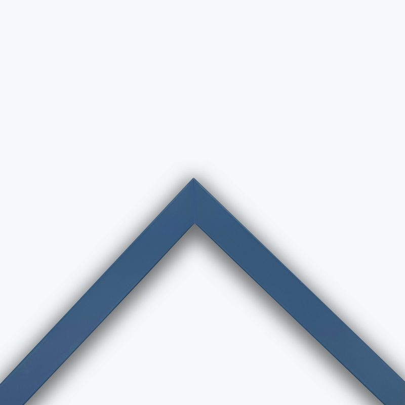 Cornice a cubotto colorato laccato opaco  blu  art. 1515FB804OP