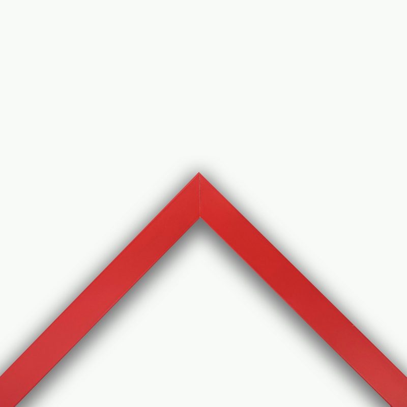 Cornice a cubotto colorato laccato opaco  rosso  art. 1515FB818OP