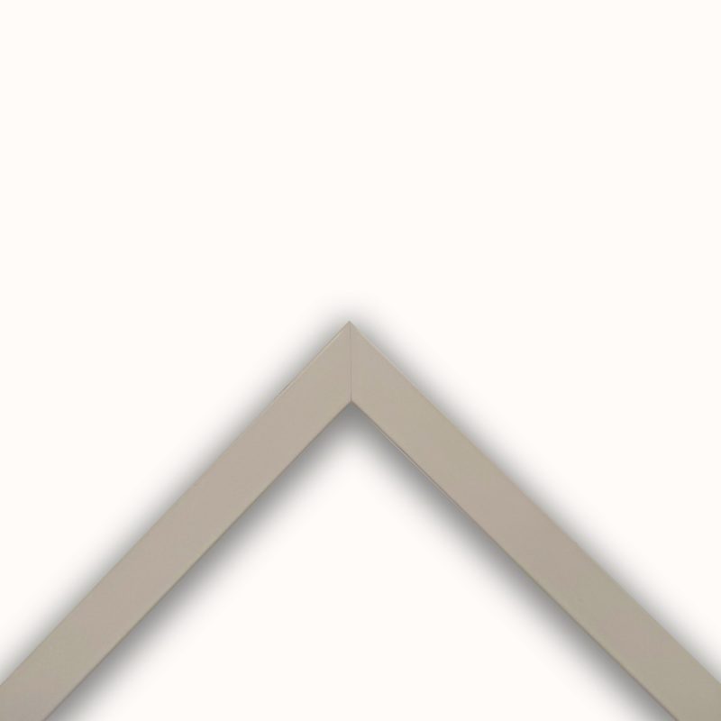 Cornice a cubotto colorato laccato opaco  grigio  art. 1515FB730OP