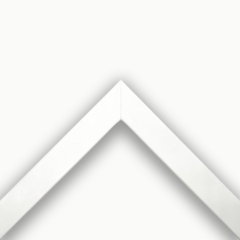 Cornice a cubotto  laccato opaco  bianco  art. 202039OP