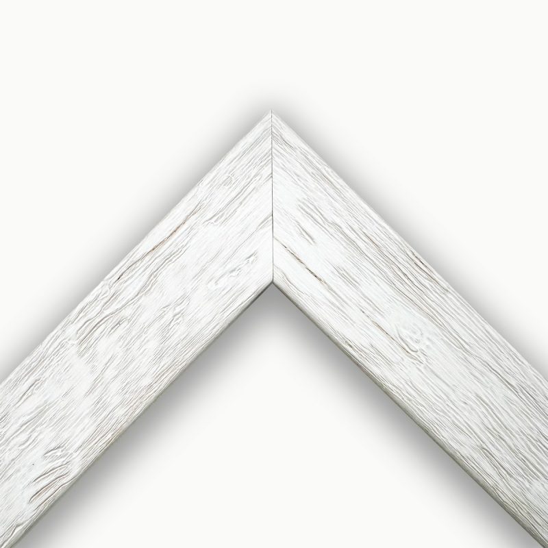 Cornice piatta  graffiata  bianco  art. 4015STB050GR